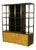 Edward Wormley Walnut & Olive Ash Burl Tall Cabinet for Dunbar For Sale