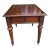 20th Century Thomasville Mahogany Single Drawer Banded Top Side Table For Sale