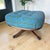 Wood 1960s Heywood-Wakefield Danish Modern Walnut Wingback Lounge Chair & Swivel Ottoman For Sale - Image 7 of 16