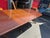 1950s Mahogany Antique Style 3 Pillar Dining Table Regency Style Solid Mahogany Top For Sale In West Palm - Image 6 of 6