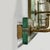 Ivory Italian Art Deco Glass and Brass Wall Lights, 1930s, Set of 4 For Sale - Image 8 of 11