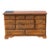 Late 20th Century Complete Queen Hard Wood Bedroom Set For Sale