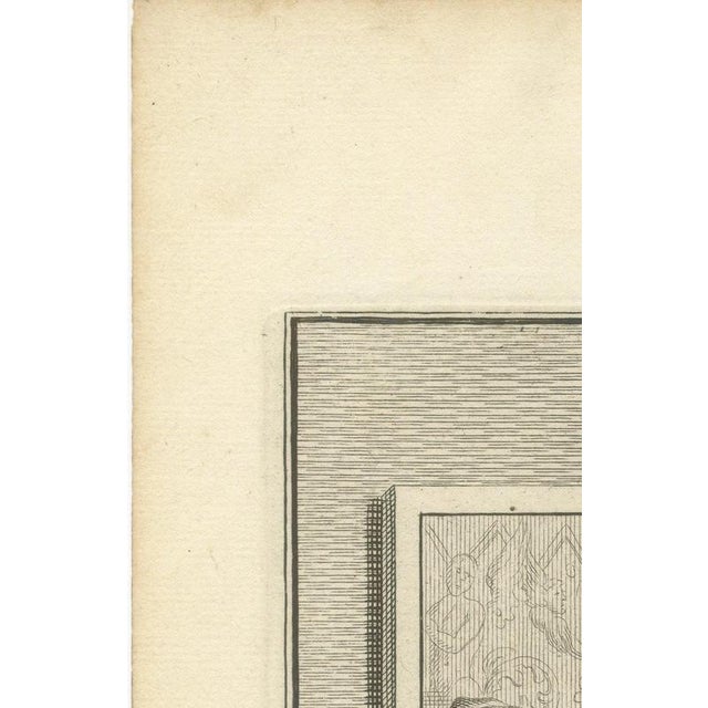 Paper Pieter Mortier, Tabernacle Altars, Golden Candlestick and Brazen Laver, 1700, Engraving For Sale - Image 7 of 12