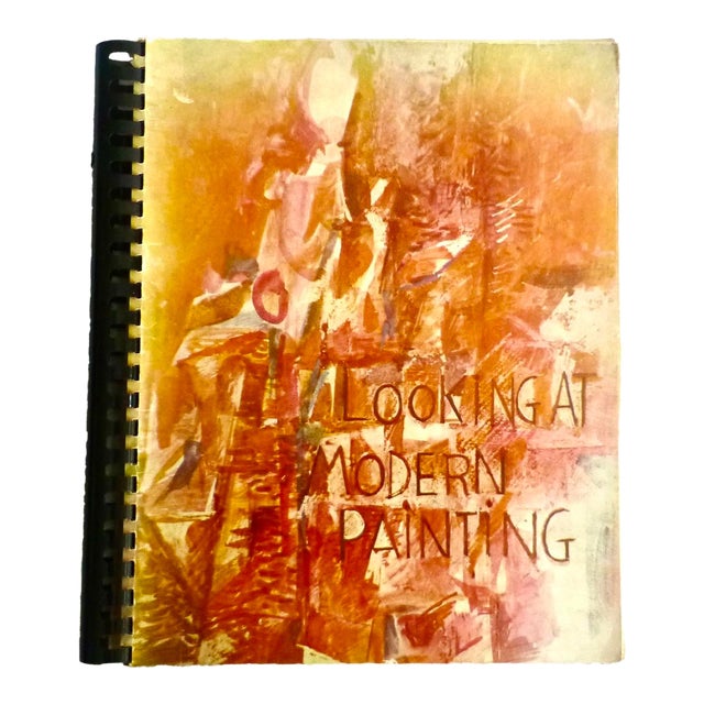 1957 Looking at Modern Art Book, Illustrated For Sale