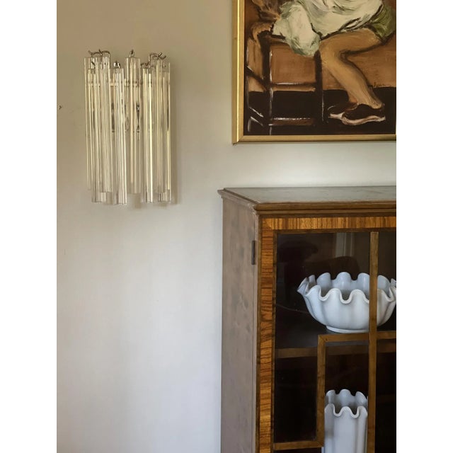 Murano Glass Wall Light For Sale - Image 4 of 7