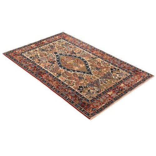 Middle Eastern Rug in Wool For Sale - Image 6 of 6