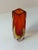 Red and Yellow Murano Glass Block Vase from Vetreria Artistica Oball For Sale - Image 4 of 11