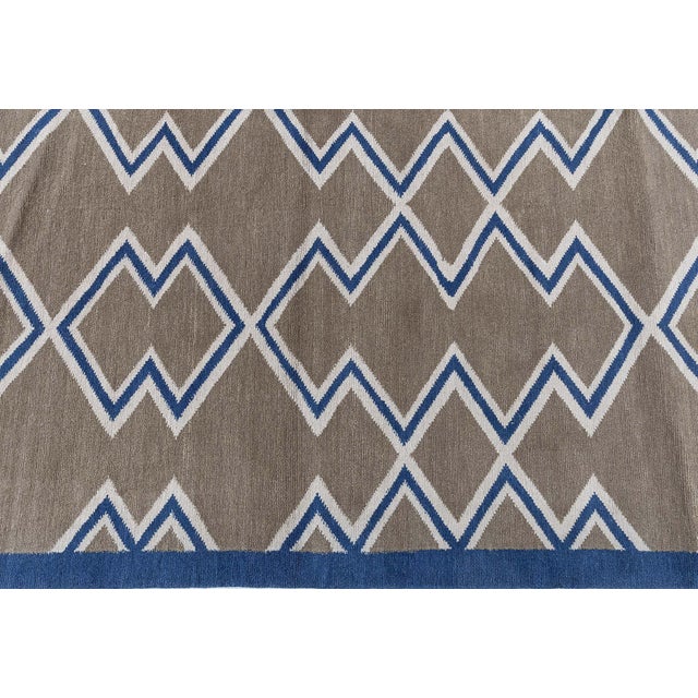 Textile Modern Aztec Geometric Design Rug by Doris Leslie Blau For Sale - Image 7 of 9