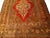 19th Century Turkish Oushak Area Rug, Hand-Knotted Wool, Red & Ivory, 5' x 6' For Sale - Image 10 of 11