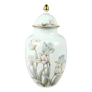 Vintage Vase with Lid by Kaiser Eleonore Series Design k.nossek, Germany, 1980s For Sale