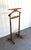 Fratelli Reguitti Fratelli Reguitti Midcentury Italian Walnut Valet Stand on Casters For Sale - Image 4 of 5