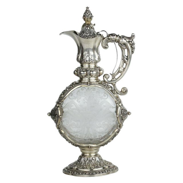 Neo-Renaissance Wine Ewer, Germany, Late 19th Century For Sale - Image 10 of 10