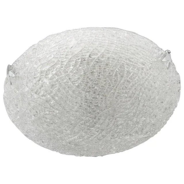 1970s Kalmar Style Flushmount Chandelier For Sale - Image 12 of 12