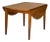 French Provincial Drop-Leaf Table of Cherrywood With Round Top For Sale