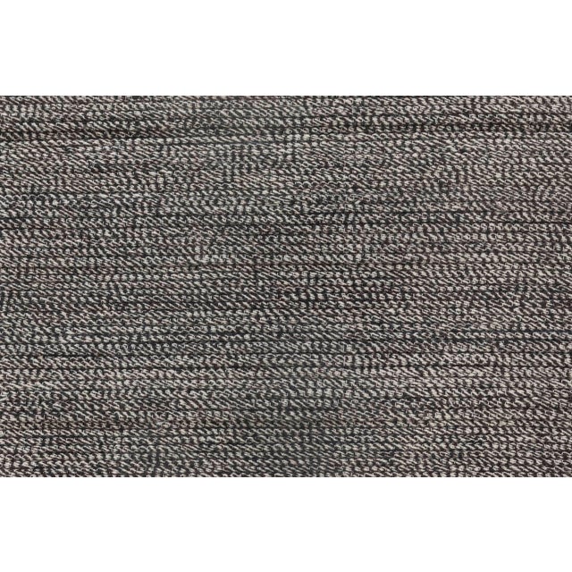 Modern Contemporary Bauer Minimalist Handmade Wool Rug by Doris Leslie Blau For Sale - Image 3 of 6