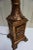 Gold Italian Florentine Torchère Floor Lamp in Hand-Carved Gold-Gilt and Green Wood, 1950s For Sale - Image 8 of 13