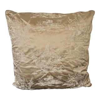 Nancy Corzine Chinoiserie Pillow For Sale