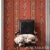 Schumacher Sample - Schumacher Elena Paisley Stripe Wallpaper in Pompeii For Sale - Image 4 of 5