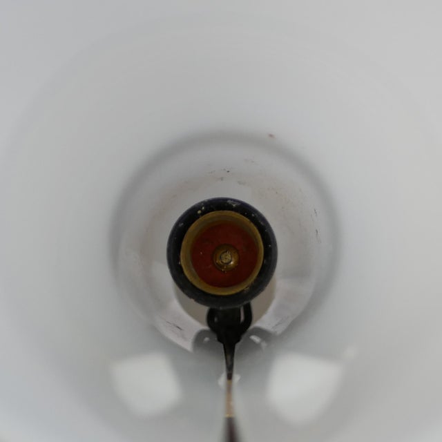 Black Wall Light in Acrylic Glas and Brass, 1950, Set of 2 For Sale - Image 8 of 11