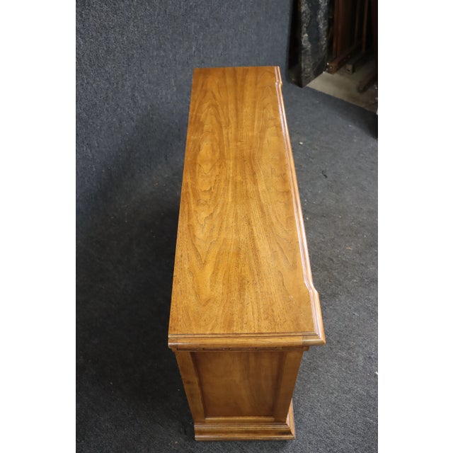 Wood Italian Style Fruitwood Credenza For Sale - Image 7 of 9