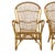 1960s Vintage Rattan Armchairs and Table, 1960s, Set of 3 For Sale - Image 5 of 18