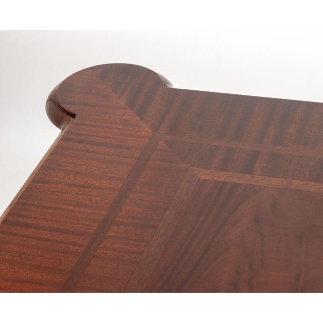 Ralph Lauren Flame Mahogany Extending Dining Table For Sale In New York - Image 6 of 11