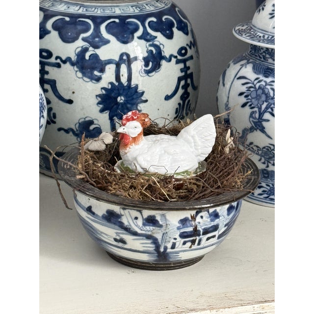 Antique Porcelain Easter Chicks, 1900, Set of 4 For Sale - Image 4 of 11