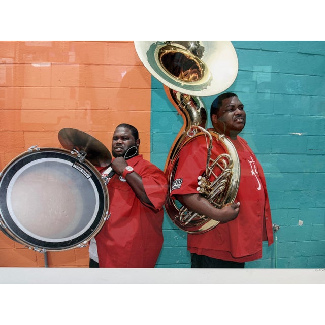 Elsa Hahne “Hot Eight Bass Section, Nola” Photograph, Signed + Numbered 2 of 5 For Sale In San Francisco - Image 6 of 12