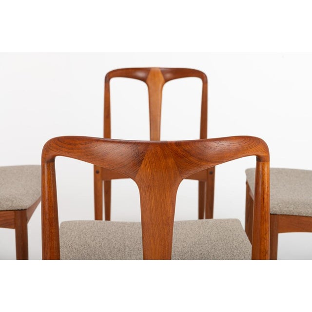 Juliane Dining Chairs by Johannes Andersen for Uldum Mobelfabrik, 1960s, Set of 4 For Sale - Image 9 of 14