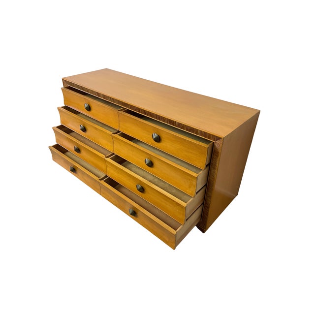 1940s Brown-Saltman Combed Wood Dresser, Attributed to Paul Frankl For Sale - Image 9 of 17