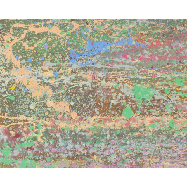 1988 “Blue Ridge” Abstract Acrylic Landscape by Harry Hilson For Sale - Image 4 of 7