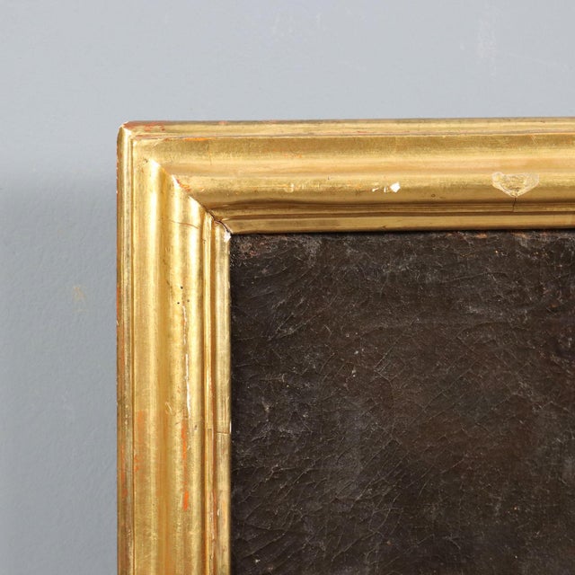 Italian School Artist, Portrait of a Prelate, Late 18th Century, Oil Painting on Canvas, Framed For Sale - Image 10 of 13