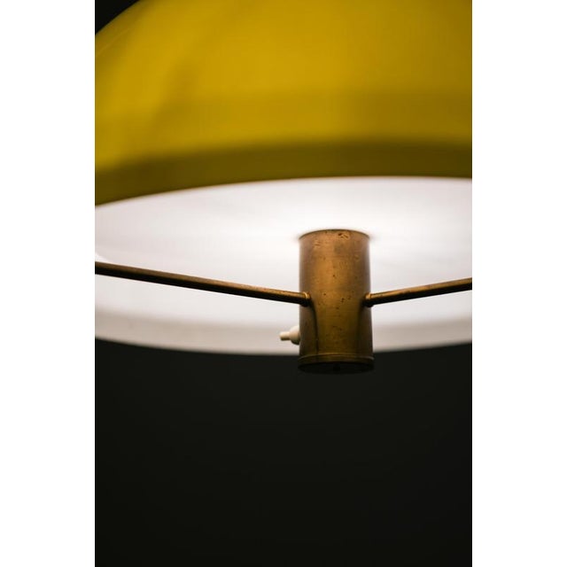 1960s Yellow Acrylic Ceiling Lamp from Anders Pehrson, 1960s For Sale - Image 5 of 8