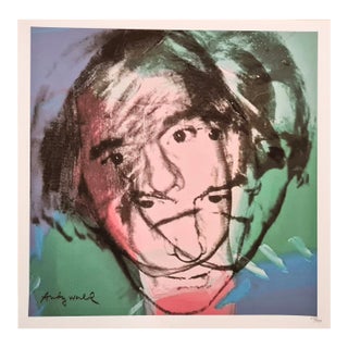 After Andy Warhol, Self Retrato, 1980s, Lithograph For Sale