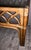 Pair Vintage 1970s California Organic Modern Cathedral Arch Rattan Side Tables For Sale - Image 11 of 12