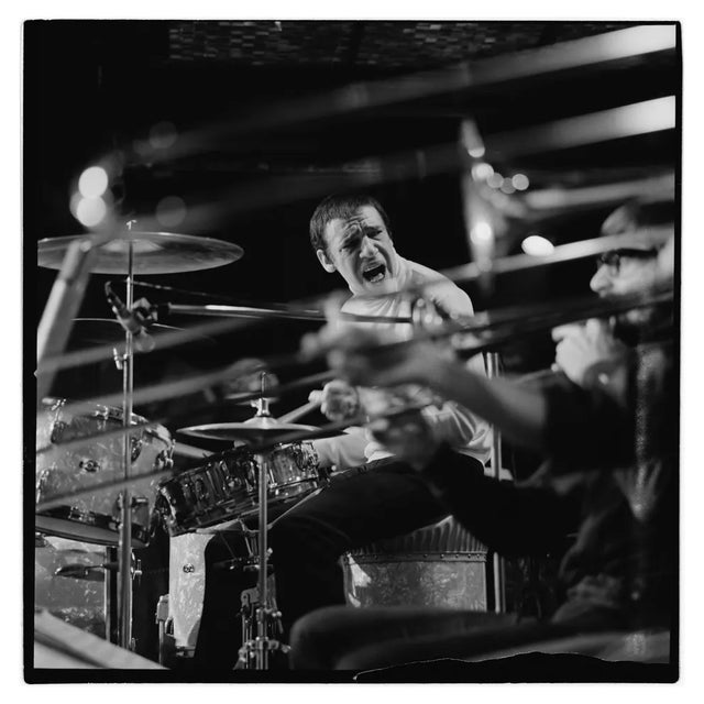 David Redfern, Buddy Rich, 1969, Silver Gelatin Fibre Print For Sale