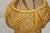 Franco Albini Vintage Mid Century Modern Woven Wicker Franco Albini Style Rattan Plant Stand For Sale - Image 4 of 11