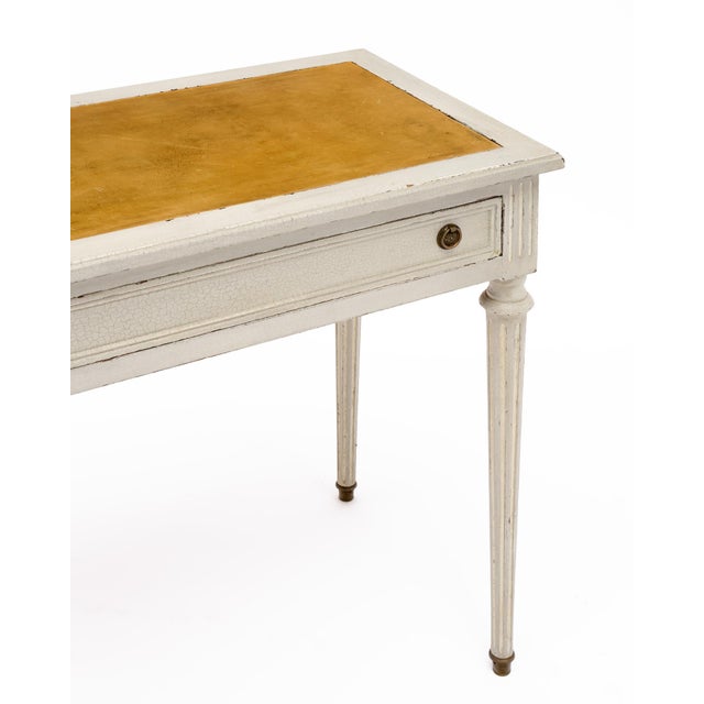 French Louis XVI Style Painted Cherrywood Writing Desk, Circa 1920 ...