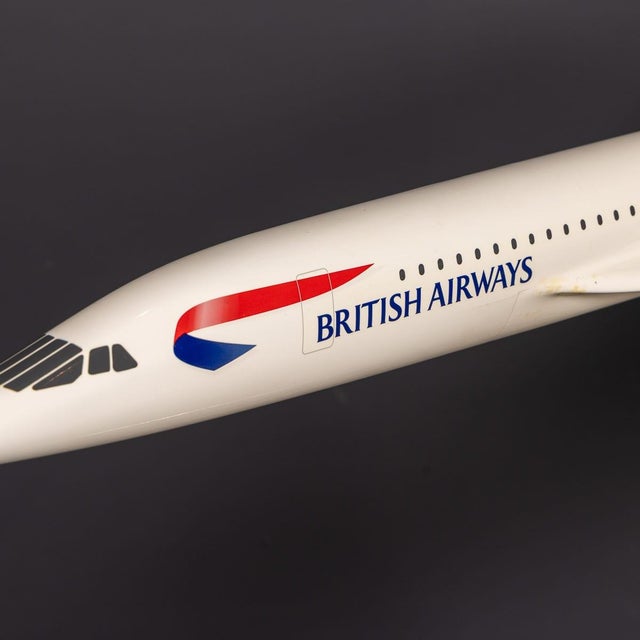 Large 20th Century British Airways Concorde Model from Space Models, England, 1999 For Sale - Image 10 of 18