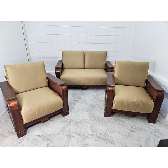 Vintage Custom Sofa Set For Sale - Image 11 of 15