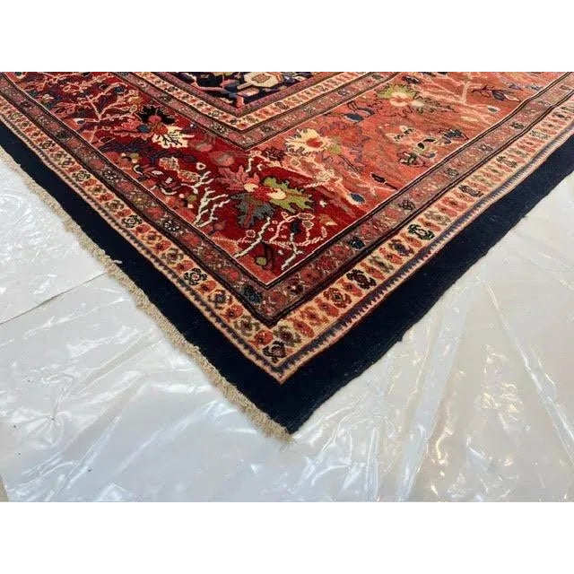 1900s Antique Persian Sultanabad Rug, 10'1" X 13'3" For Sale In New York - Image 6 of 6