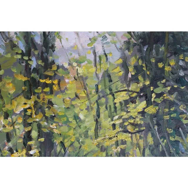 Edgars Vinters, Sunny Path, 1999, Oil on Board For Sale - Image 3 of 7