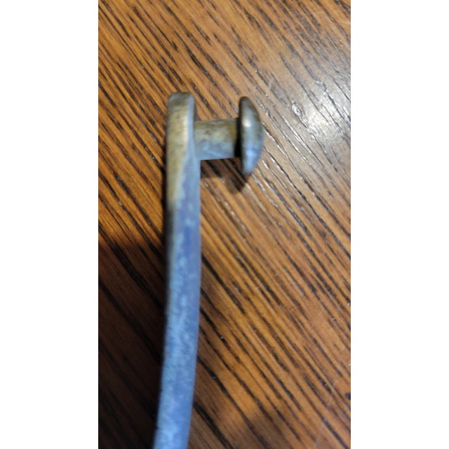 Metal Antique Metal Spurs For Sale - Image 7 of 10