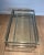 Design Chrome Coffee Table with 2 Glass Shelves For Sale - Image 6 of 13
