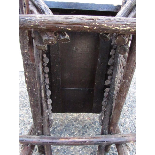 Antique Folk Art Bentwood Twig Chair For Sale - Image 16 of 18