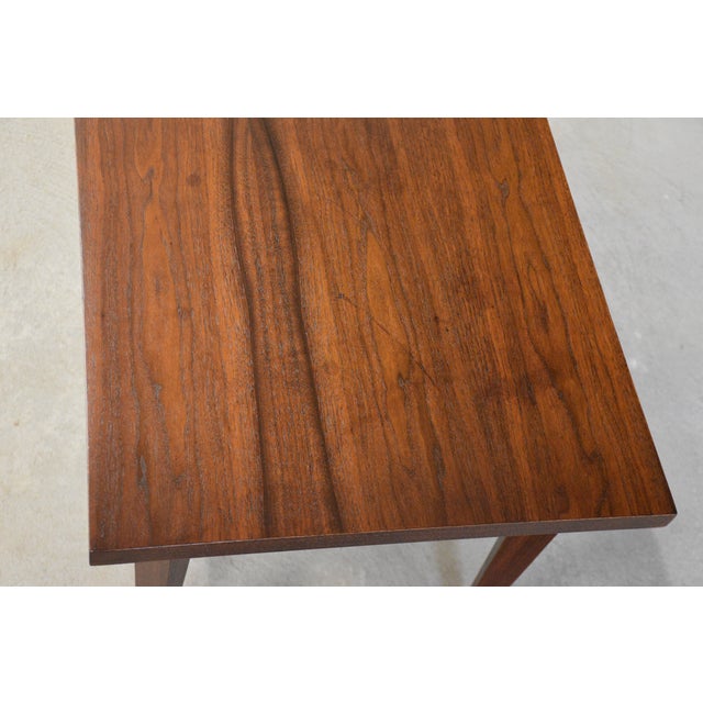 1960s 1960s Refinished Walnut 36” Coffee Table For Sale - Image 5 of 6