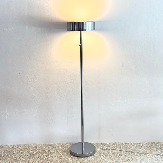 Silver Vintage Ikea "Stockholm 2017" Chrome Floor Lamp by Ola Wihlborg – Out of Production For Sale - Image 8 of 14