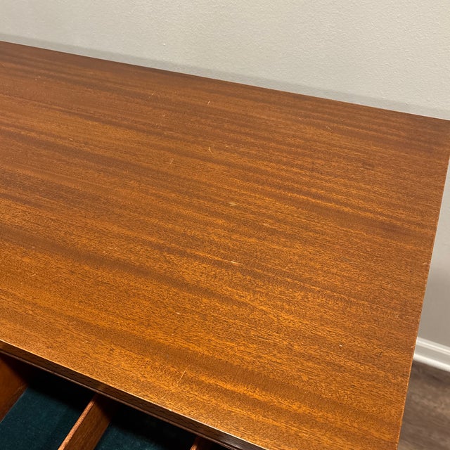 This Flame Mahogany Sheraton Style Sideboard is in beautiful condition. The dimensions are H38”x W72”x D22”. This piece is...