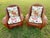 Add a touch of timeless boho-coastal elegance to your home with this stunning matching pair of vintage Pottery Barn...