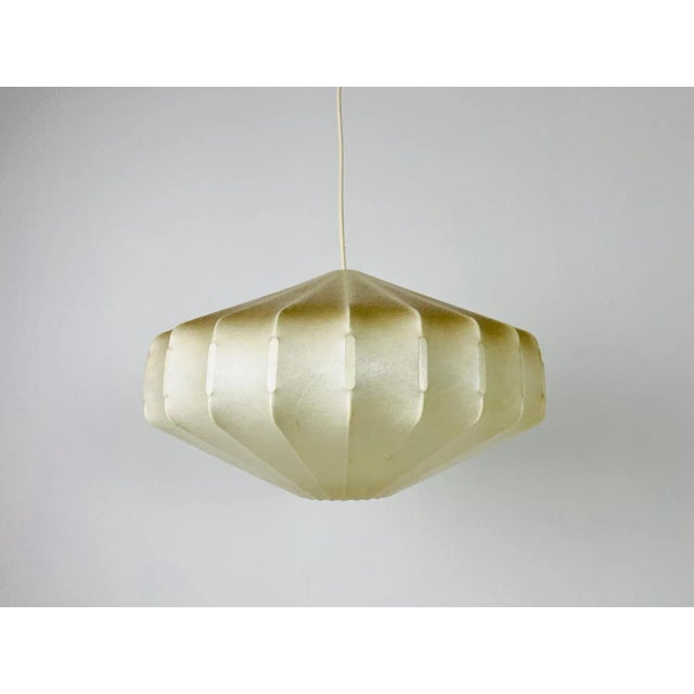 1960s Cocoon Pendant Light by Friedel Wauer, Italy, 1960s For Sale - Image 5 of 13